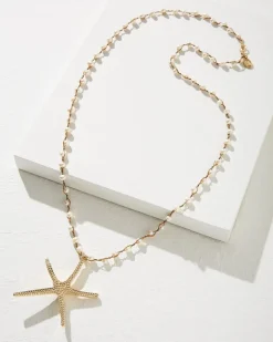 Island Essence Starfish Pendant Necklace