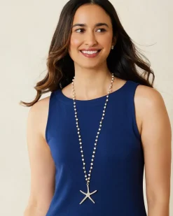 Island Essence Starfish Pendant Necklace