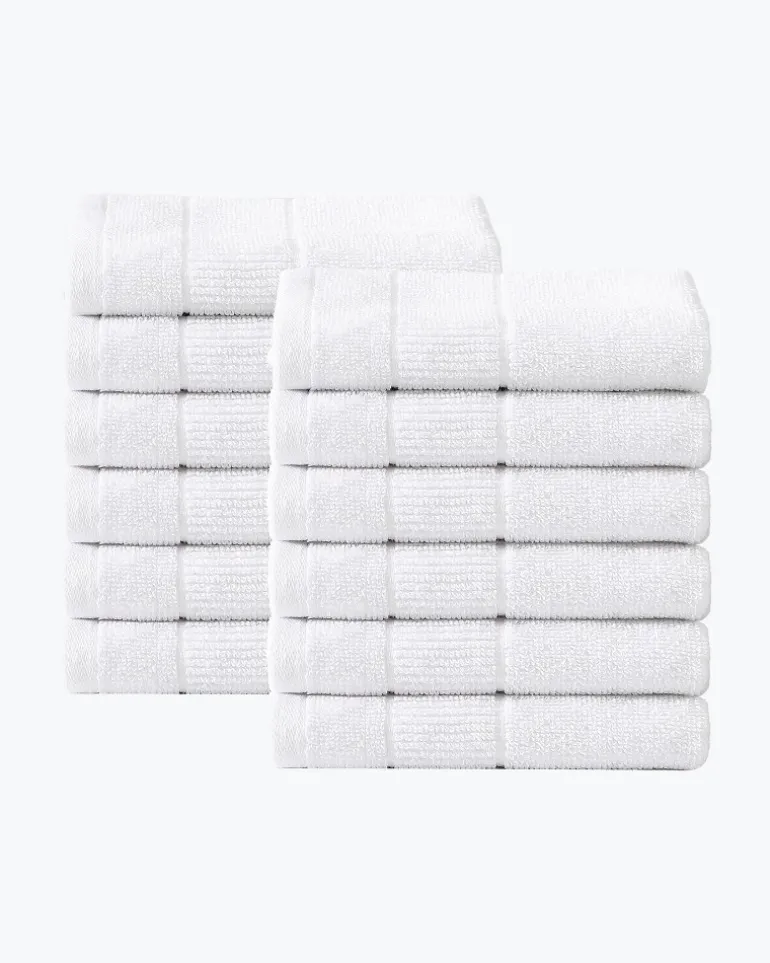 Island Retreat 12-Piece Wash Towel Set