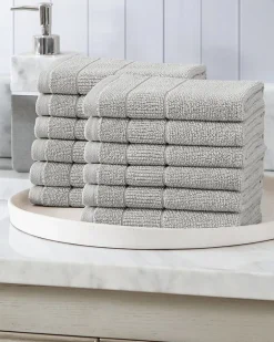 Island Retreat 12-Piece Wash Towel Set