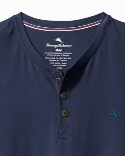 Jersey Short-Sleeve Henley