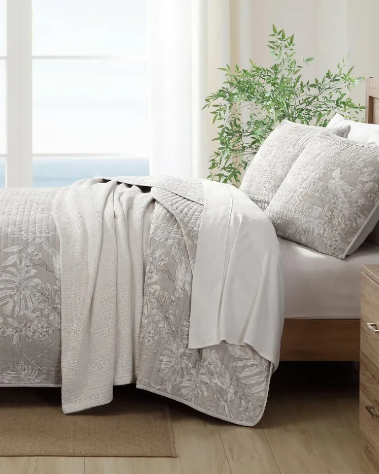 Jungle Toile Reversible 3-Piece Full/Queen Quilt Set