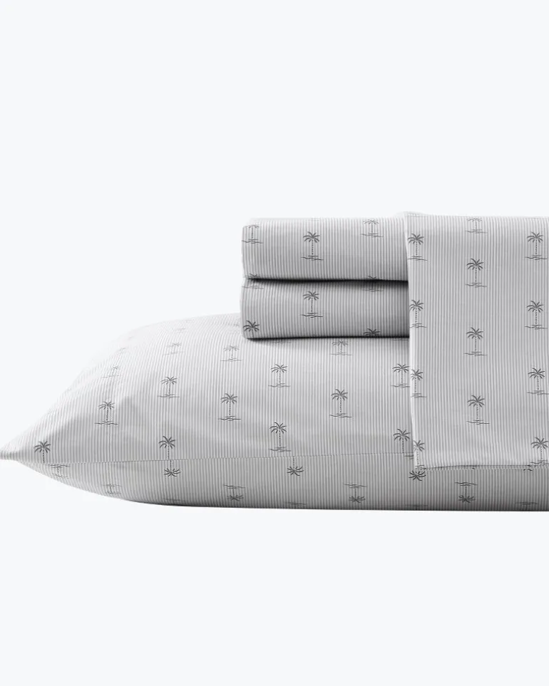 Kew Palms 4-Piece King Sheet Set