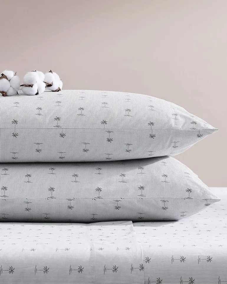 Kew Palms 4-Piece King Sheet Set