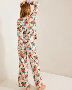 Knit Long Sleeve & Pants Pajama Set