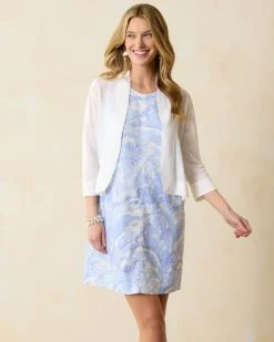 Lea Open Linen Cardigan