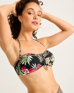 Lily Cat Bandeau Bikini Top