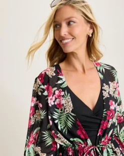 Lily Cat Open Front Beach Tunic