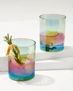 Luster Rocks Glasses — Set of 2