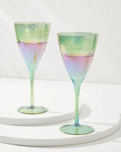 Luster Wine Glasses — Set of 2