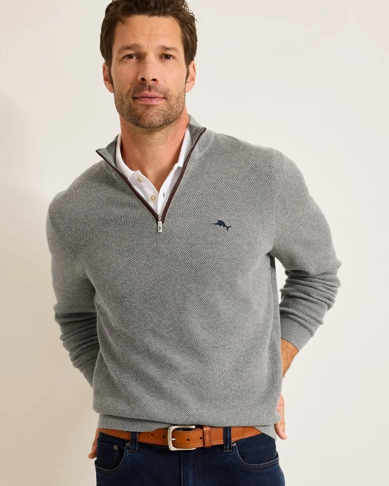 Marlin Luxe Half-Zip Sweater