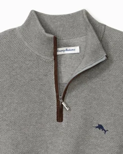 Marlin Luxe Half-Zip Sweater