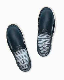 Men's OluKai® Kākaha Leather Slip-On Shoes