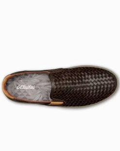 Men's OluKai® Lae'ahi Lauhala Slip-On Sneakers