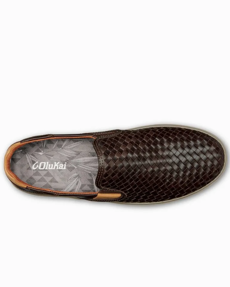 Men's OluKai® Lae'ahi Lauhala Slip-On Sneakers