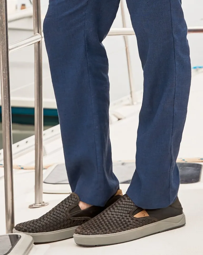 Men's OluKai® Lae'ahi Lauhala Slip-On Sneakers