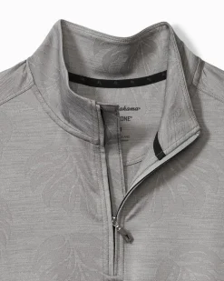 Monstera Fade IslandZone® Half-Zip Sweatshirt
