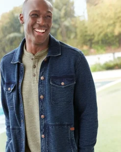 Morro Beach Long-Sleeve Henley