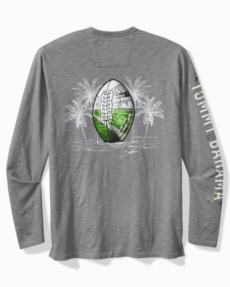 NFL Oasis Endzone Long-Sleeve Lux T-Shirt