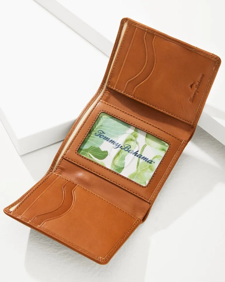 Nylon Inlay Trifold Wallet