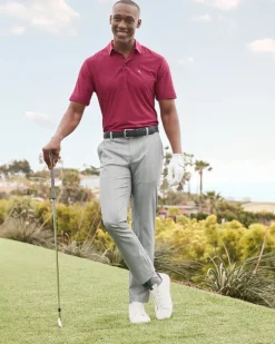 On Par Island Driver Flat-Front IslandZone® Pants