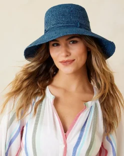 Packable Raffia Bucket Hat