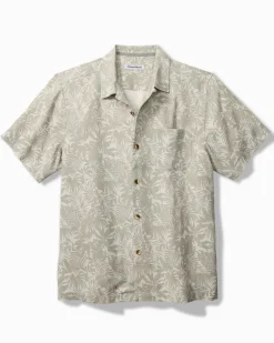 Palm Haven Silk Camp Shirt