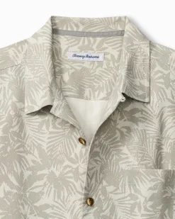 Palm Haven Silk Camp Shirt