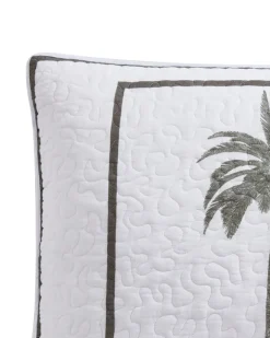 Palm Island Quilted Standard Sham