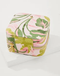 Palm Paradise Jewelry Travel Case