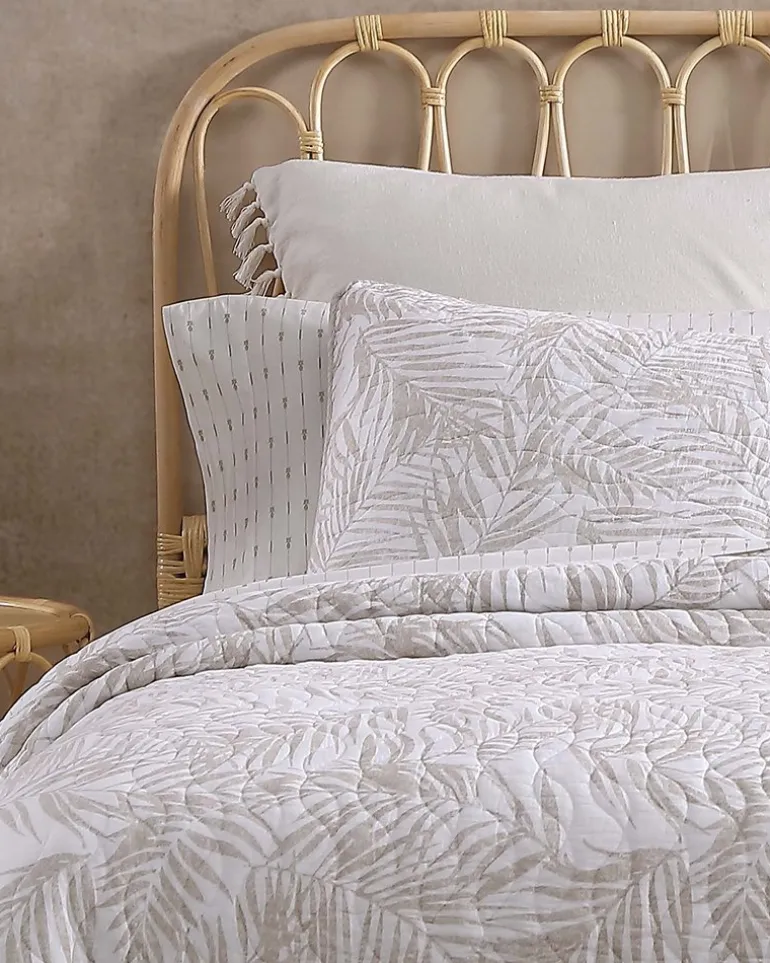Palmday 3-Piece Full/Queen Quilt Set