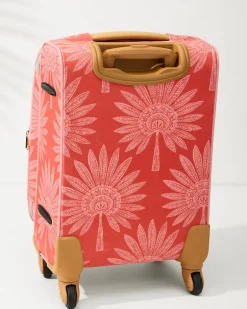 Palmetto Frond 20-Inch Rolling Suitcase