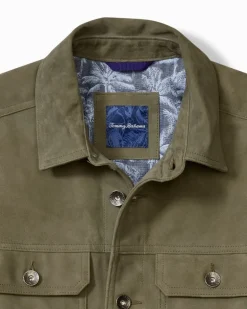 Pine Lake Suede Trucker Jacket