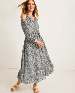 Playa Python Maxi Dress
