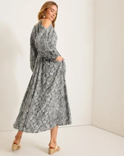 Playa Python Maxi Dress