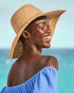 Raffia Braided Floppy Hat