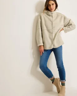 Reversible Faux Shearling Coat