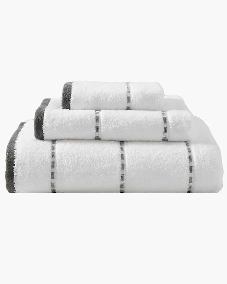 Ridley Grey 3-Piece Towel Set