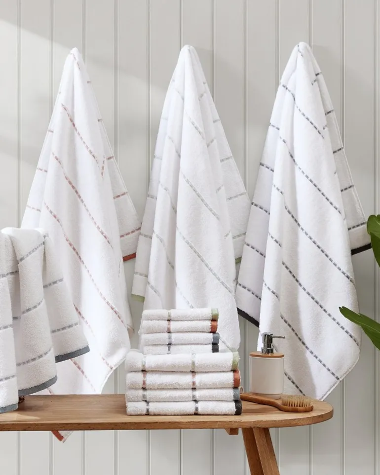 Ridley Grey 3-Piece Towel Set