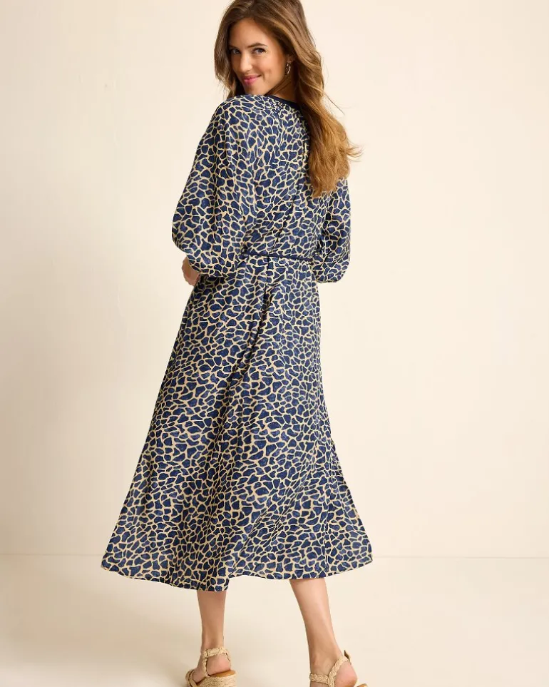Safari Spots Midi Dress