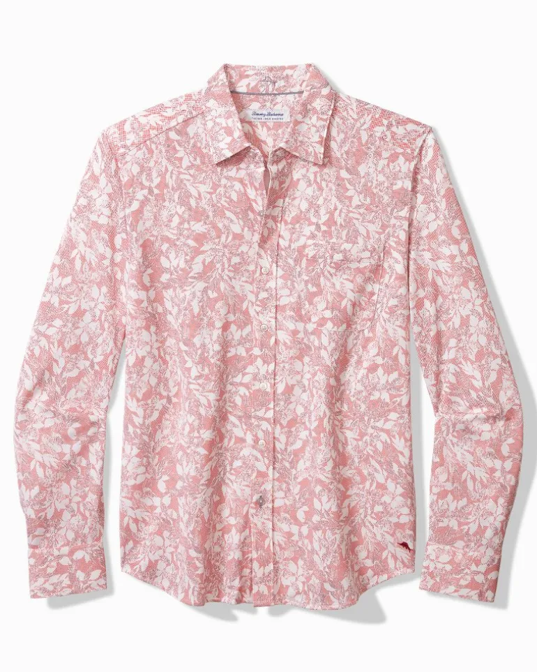 San Lucio Casa Vines Stretch Knit Shirt