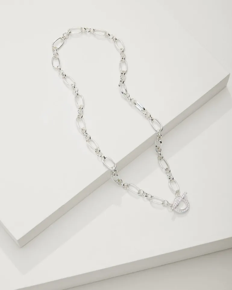 Sanibel Island Crystal Link Necklace