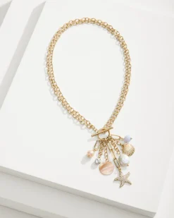 Sanibel Island Multi-Charm Necklace