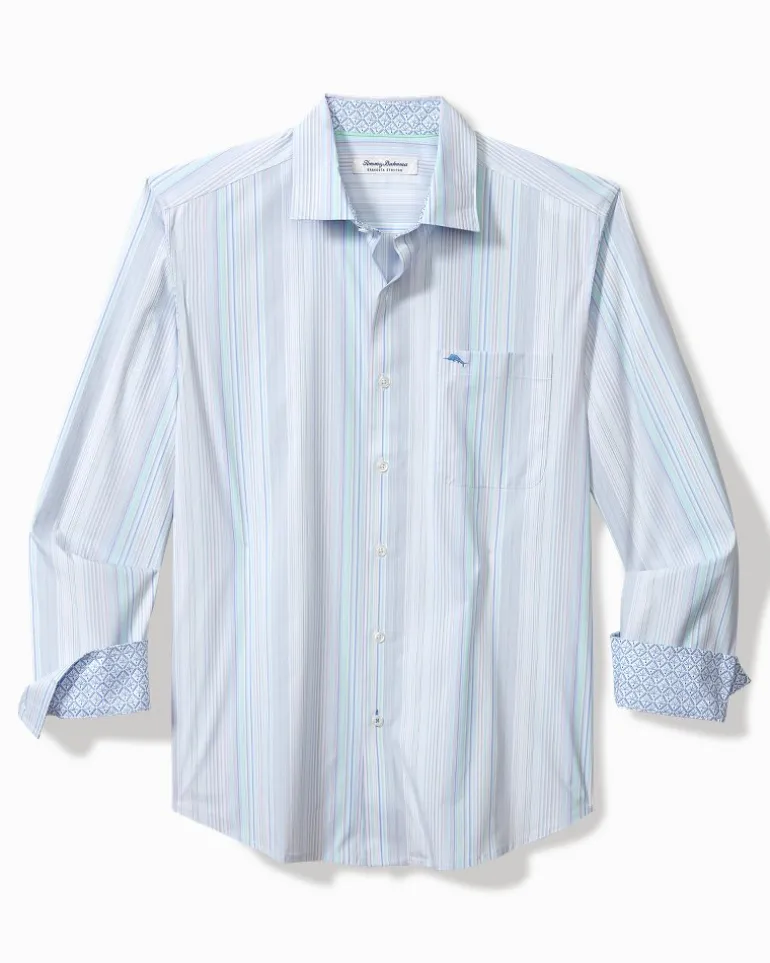 Sarasota Stretch Santiago Stripe IslandZone® Shirt