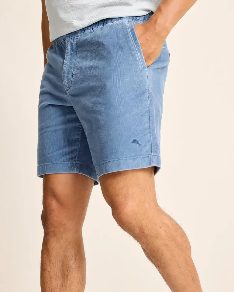 Sea Coast Corduroy E-Waist 8-Inch Shorts