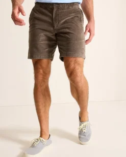 Sea Coast Corduroy E-Waist 8-Inch Shorts