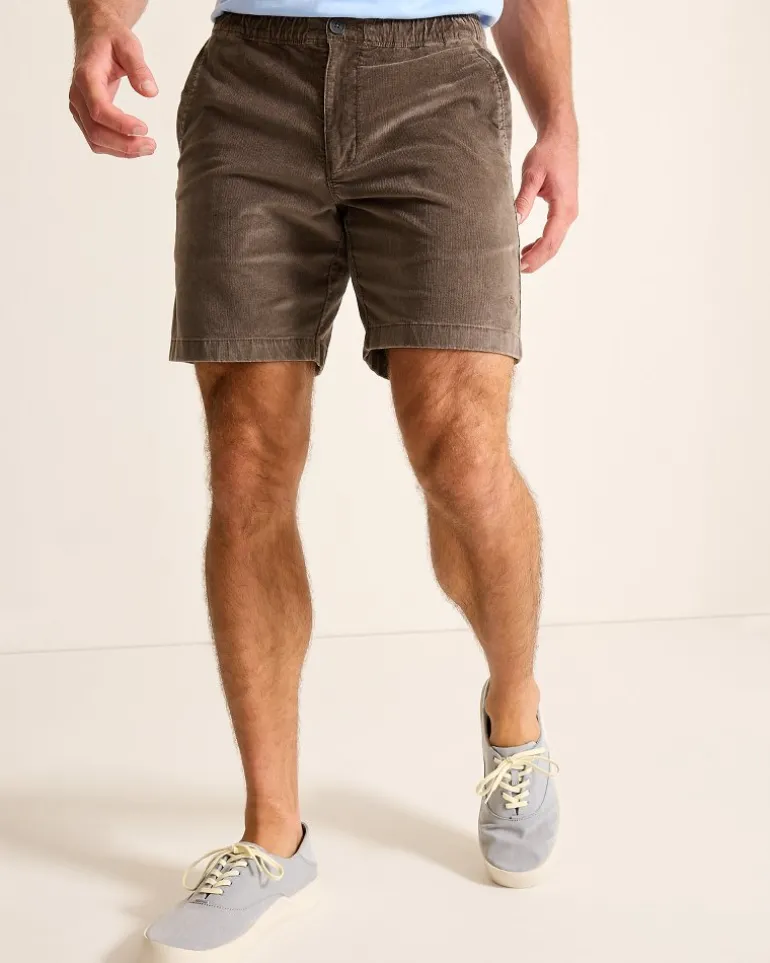 Sea Coast Corduroy E-Waist 8-Inch Shorts