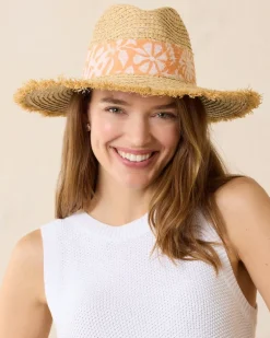 Seaside Continental Raffia Hat