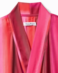 Short Satin Robe