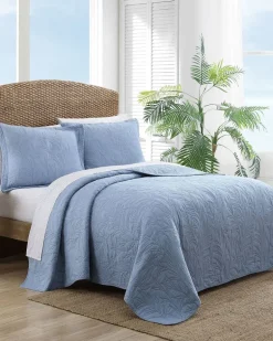 Solid Costa Sera 2-Piece King Quilted Sham Set